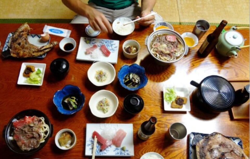 Japanese multi-course dining