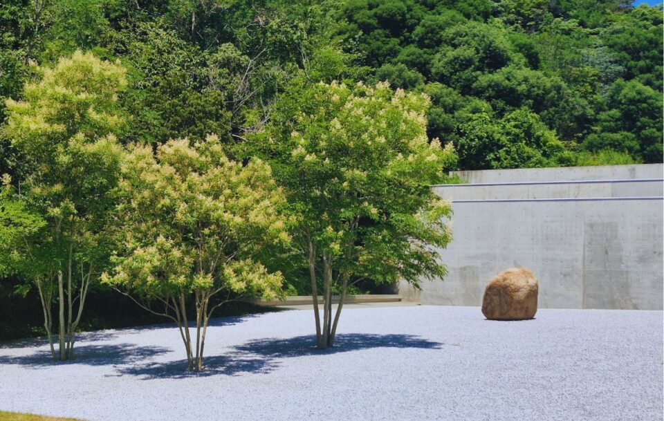Naoshima Island Japan garden