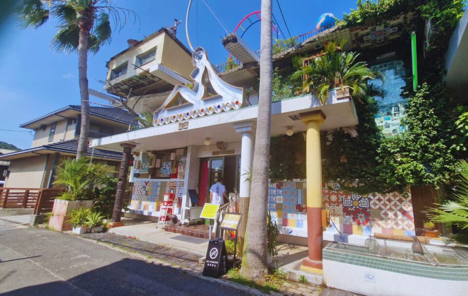 Naoshima Island Japan streetscape