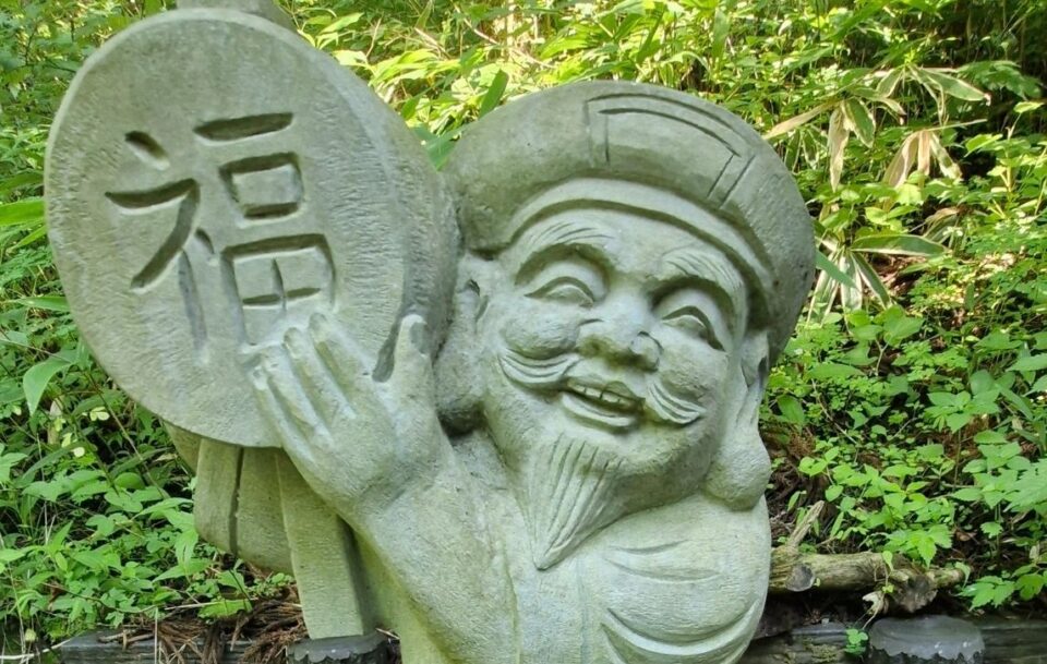 Stone Statue Nikko Japan