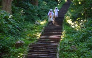 Haguro’s Stoned Path to Dewa Sanzan Shrine