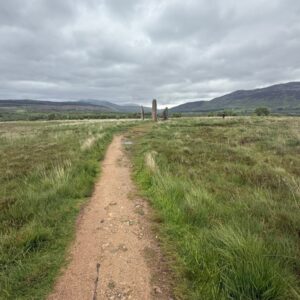 Path to Standing Stones Arran
